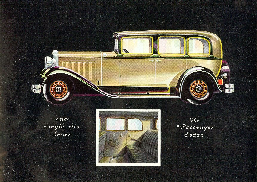 1930 Nash Six Brochure Page 3
